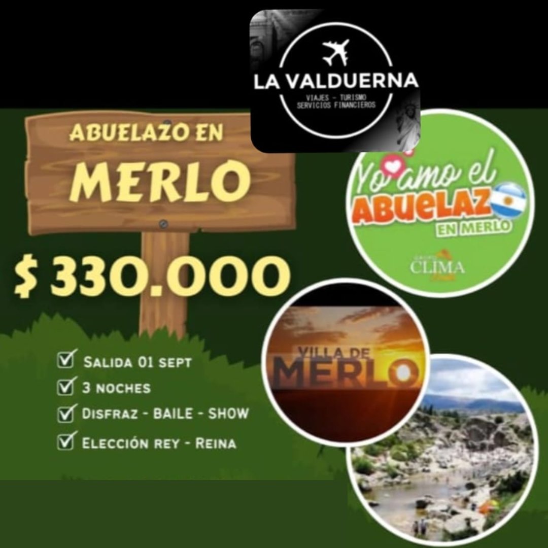 Abuelazo en Merlo – 3 noches Abuelazo en Merlo: 3 noches con actividades y shows – La Valduerna